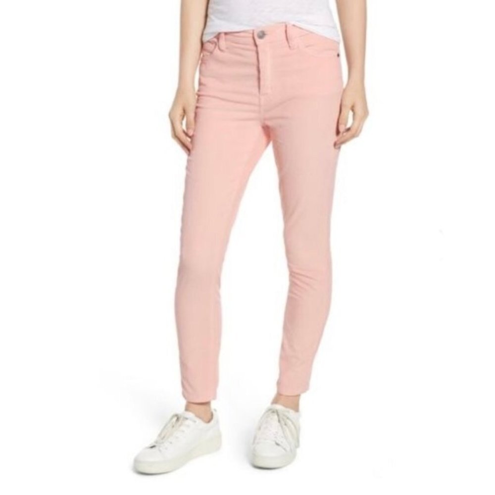 Current Elliott NWT sz 23 Pink Corduroy Pants